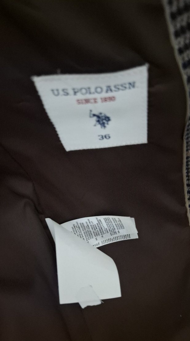 Düğmeli Gri Kadın Blazer Ceket - Görsel 2