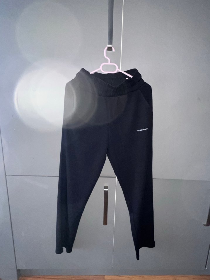 Siyah Rahat Kesim Kadın Eşofman Altı - Görsel 4