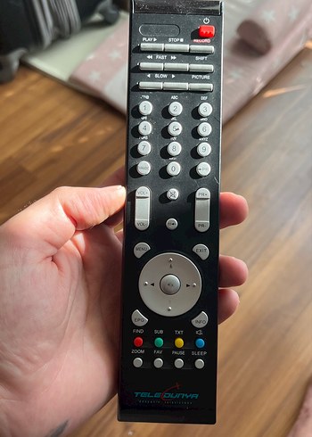 Tele Dünya Uydu Alıcısı Kumandası - Görsel 3