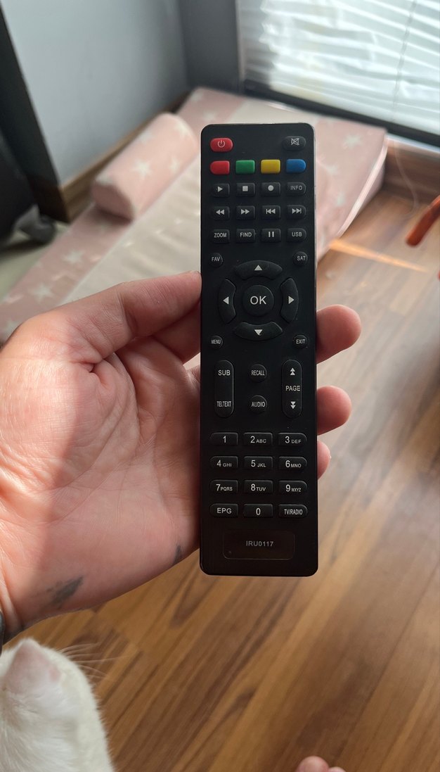 Uydu Alıcısı Kumandası Siyah - Görsel 2