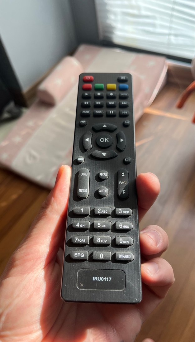 Uydu Alıcısı Kumandası Siyah - Görsel 3