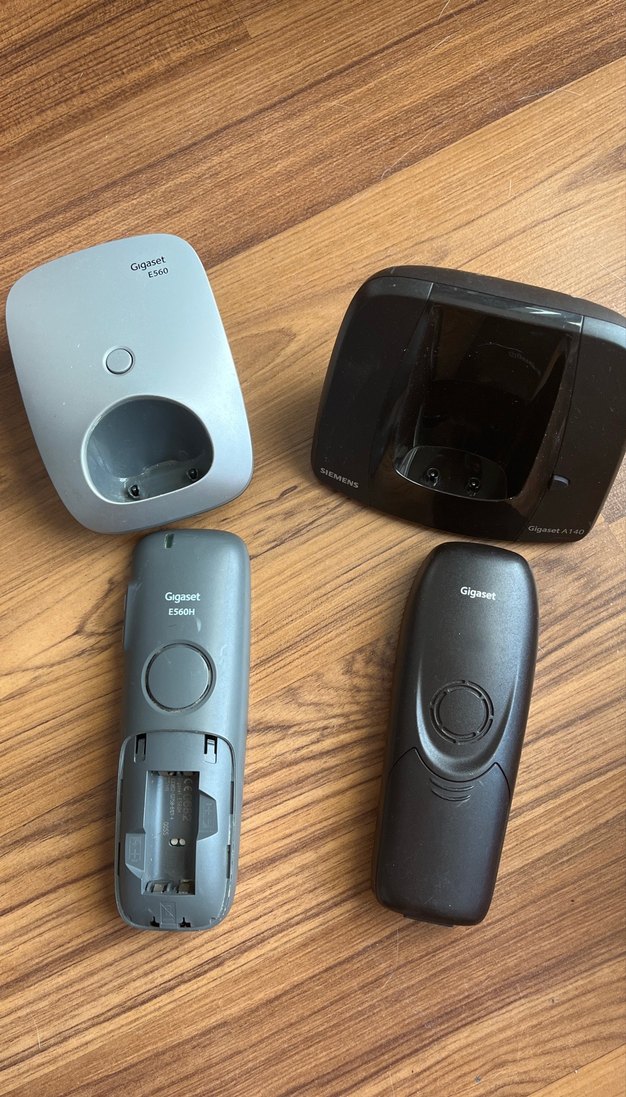 Gri Siemens ve Gigaset Kablosuz Telefonlar - Görsel 3