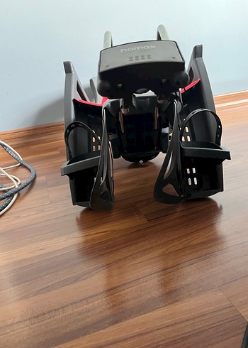 Hamax Çocuk Bisiklet Koltuğu Kırmızı-Gri - Görsel 5