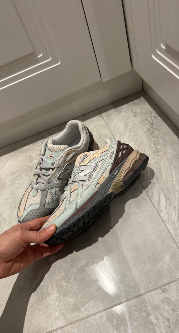 Bej Pastel Renkli Kadın Spor Ayakkabı - Görsel 3