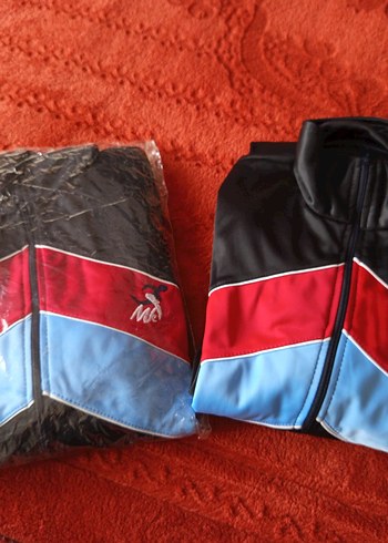 Erkek Mavi Fermuarlı Sweatshirt - Görsel 7