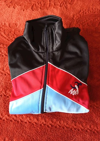 Erkek Mavi Fermuarlı Sweatshirt - Görsel 8