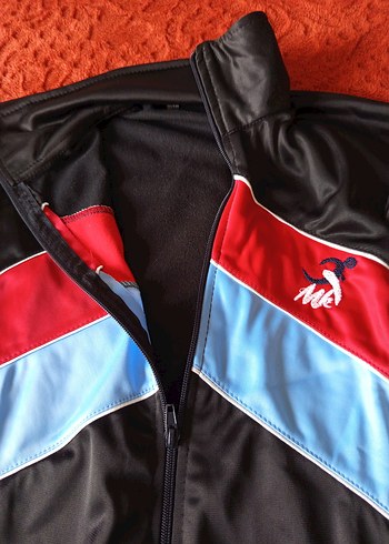 Erkek Mavi Fermuarlı Sweatshirt - Görsel 10