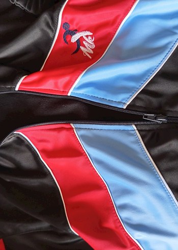 Erkek Mavi Fermuarlı Sweatshirt - Görsel 9