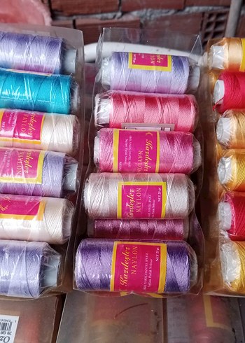 Renkli Bohem Nakış İplik Seti - Görsel 3