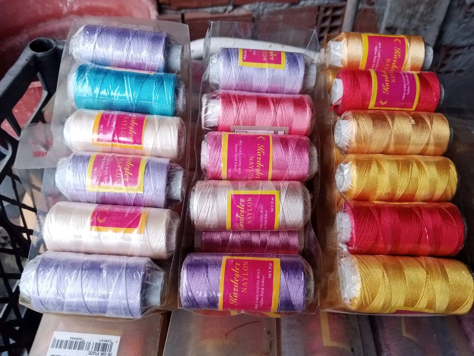 Renkli Bohem Nakış İplik Seti - Görsel 2