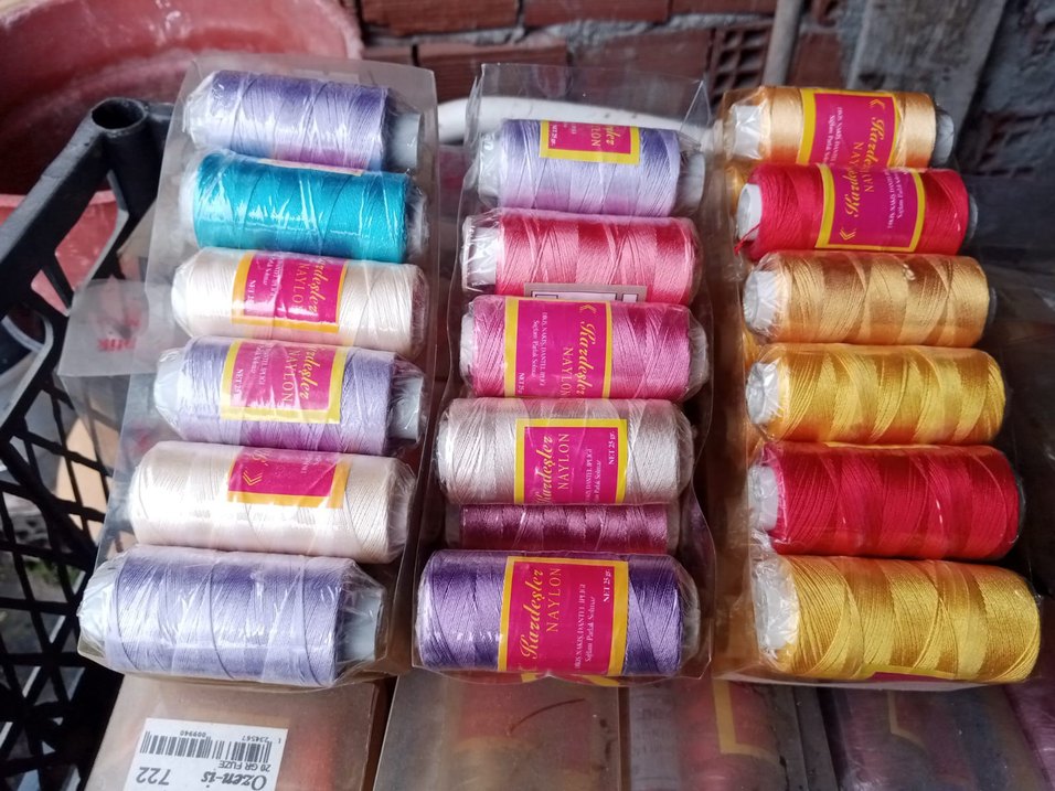 Renkli Bohem Nakış İplik Seti - Görsel 3