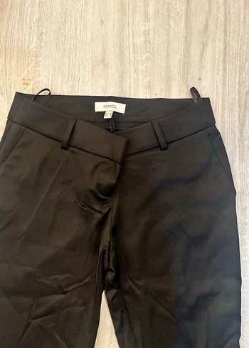 Siyah Kadın Kumaş Pantolon - Görsel 4