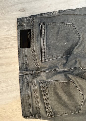 Gri Regular Fit Denim Erkek Pantolon - Görsel 4