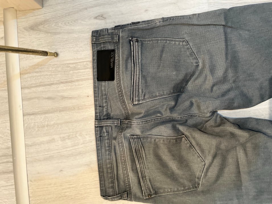 Gri Regular Fit Denim Erkek Pantolon - Görsel 4