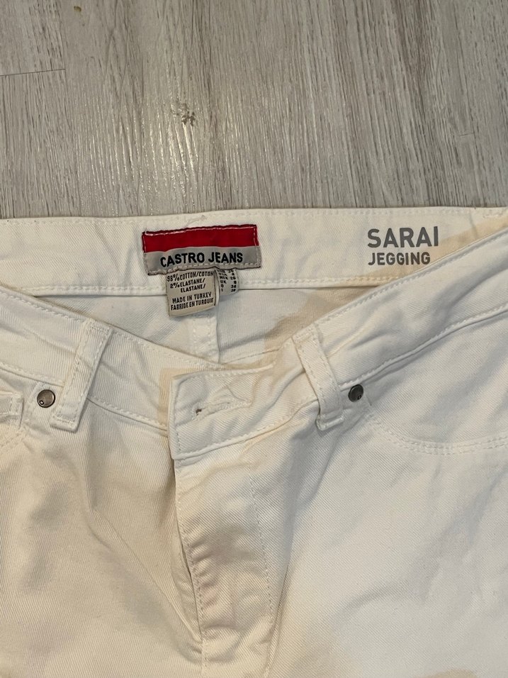 Beyaz Kadın Pantolon - Görsel 4