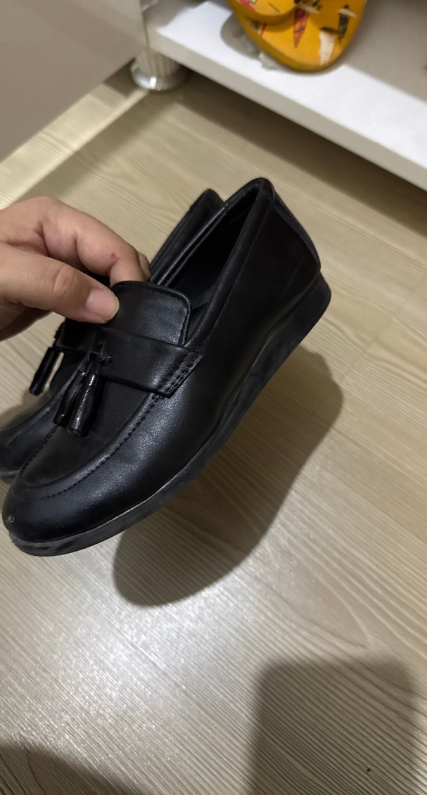 Erkek Çocuk Siyah Püsküllü Loafer Ayakkabı - Görsel 2