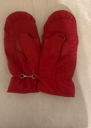 Bayan Kırmızı Eldiven - Görsel 5