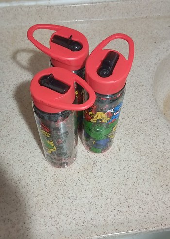 Renkli Çocuk Termos Şişesi - Görsel 2