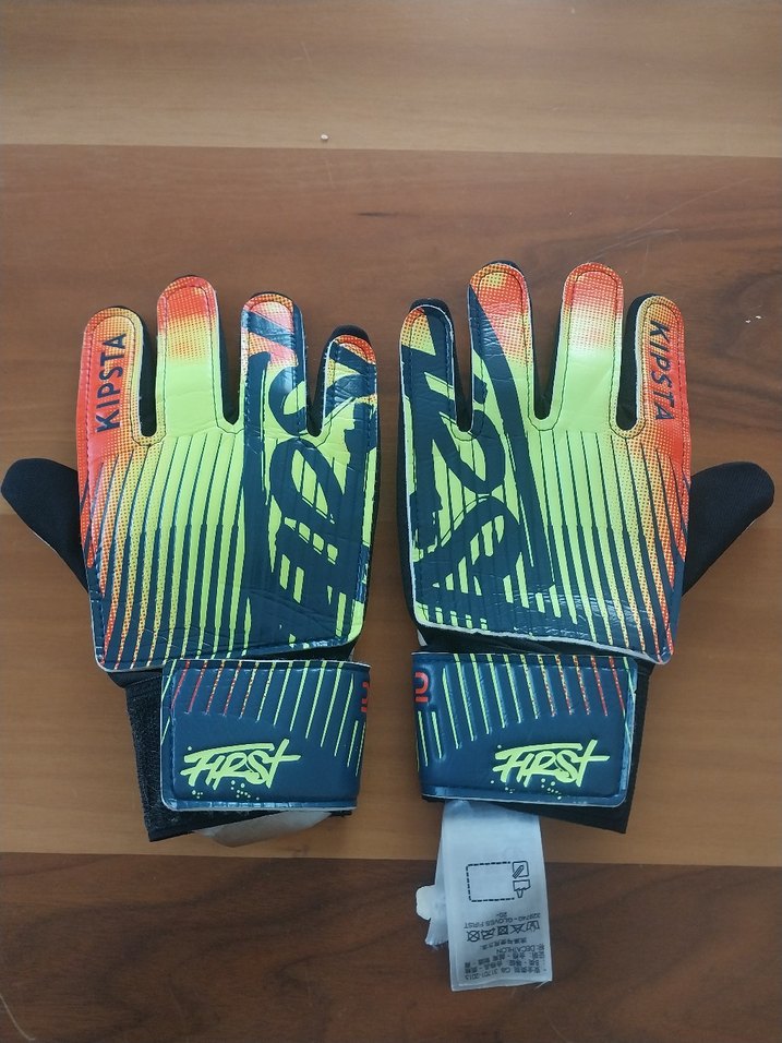 Kıpsta Renkli Çocuk Kaleci Eldivenleri (Decathlon) 5 Numara - Görsel 2