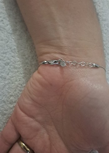 Gümüş 925 Ayar Şahmeran/Kadın El Zinciri - Görsel 7