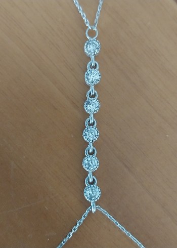 Gümüş 925 Ayar Şahmeran/Kadın El Zinciri - Görsel 4