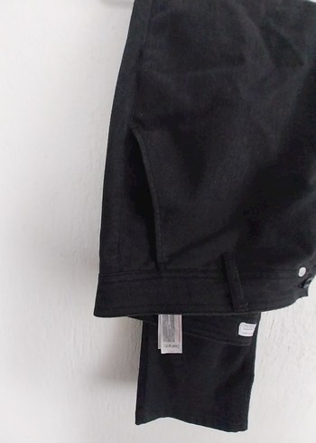 Siyah Kemerli Erkek Denim Pantolon - Görsel 5