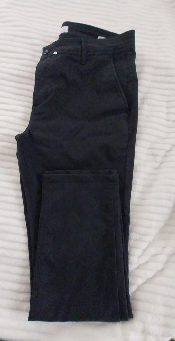 Siyah Kemerli Erkek Denim Pantolon - Görsel 2