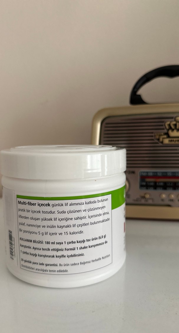 Herbalife Nutrition Çoklu Lif Tozu 204g - Görsel 2