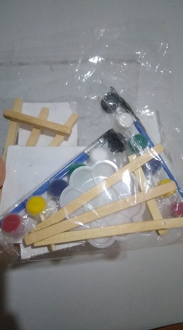 Ahşap Ayaklı Boyama Seti - Görsel 2