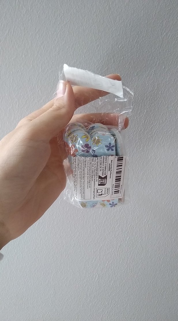 Pastel Çiçek Desenli 12 adet Tırnak törpüsü - Görsel 2