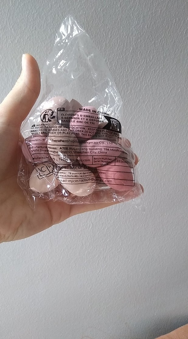 Pastel Bej Makyaj Süngeri Seti (18 adet sünger) - Görsel 2