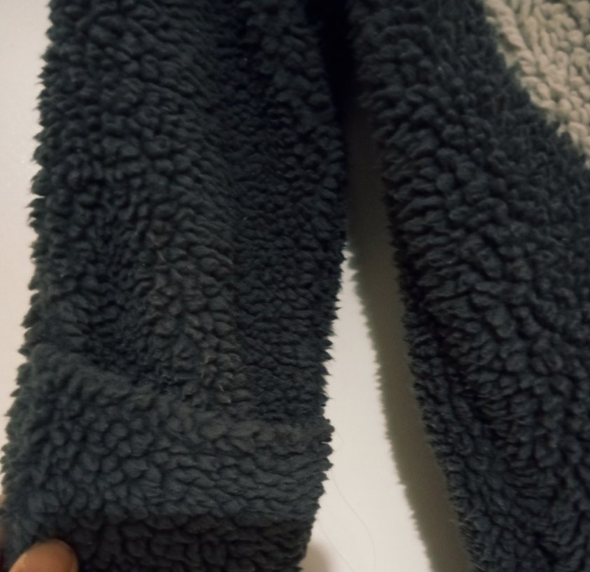 Gri Örgü Bebek Tulumu - Görsel 4