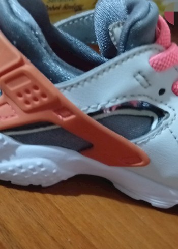 22 numara kız Bebek Spor Ayakkabı Pembe Bağcıklı - Görsel 2