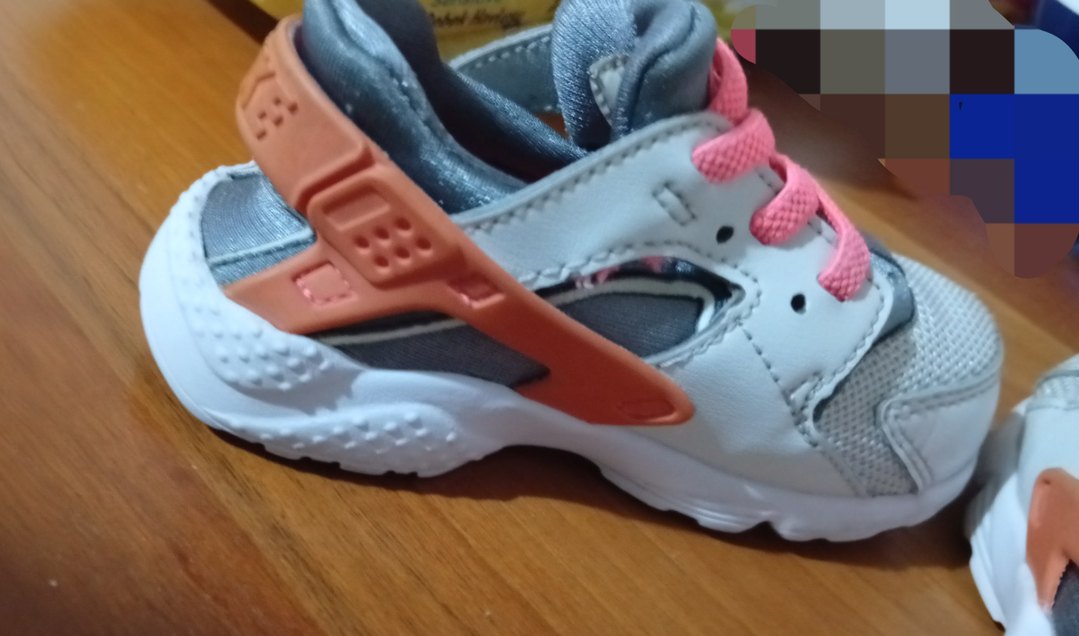 22 numara kız Bebek Spor Ayakkabı Pembe Bağcıklı - Görsel 2