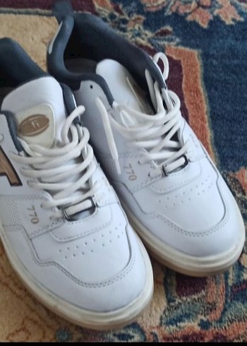 Tony Black Beyaz Bağcıklı Kadın Spor Ayakkabı - Görsel 3