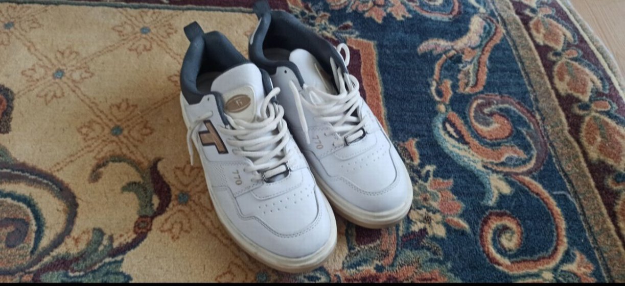 Tony Black Beyaz Bağcıklı Kadın Spor Ayakkabı - Görsel 3