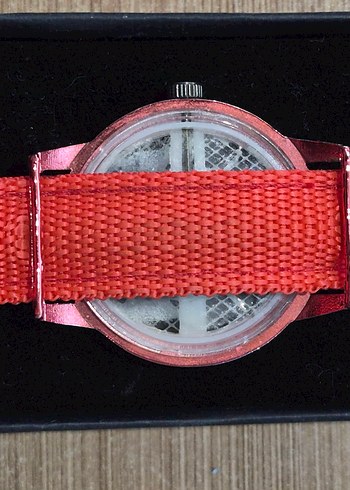 MODENA IŞIKLI KIRMIZI LED KORDONLU KADIN KOL SAATİ.. - Görsel 4