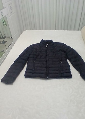 Siyah Fermuarlı  Erkek Mont - Görsel 2