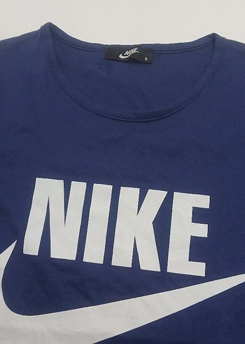 Nike Kız erkek  Çocuk Mavi Kısa Kollu Tişört - Görsel 2