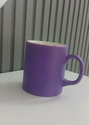 Pastel Mor Seramik Kupa - Görsel 2