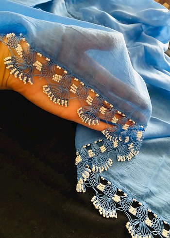 yazma iğne oyası tığ oyasi - Görsel 5