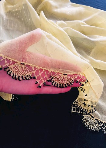 yazma iğne ve tığ oyası karışık - Görsel 12