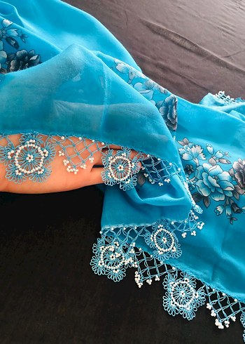 yazma iğne ve tığ oyası karışık - Görsel 3