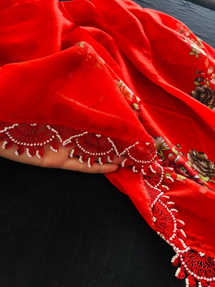 yazma iğne ve tığ oyası karışık - Görsel 2