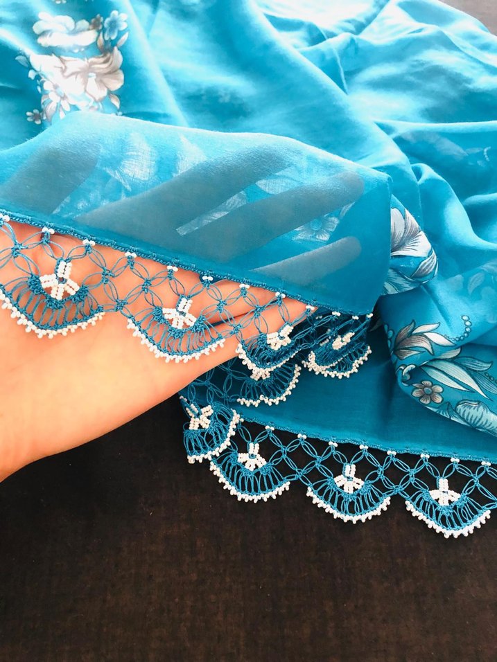 yazma tığ oyası - Görsel 3