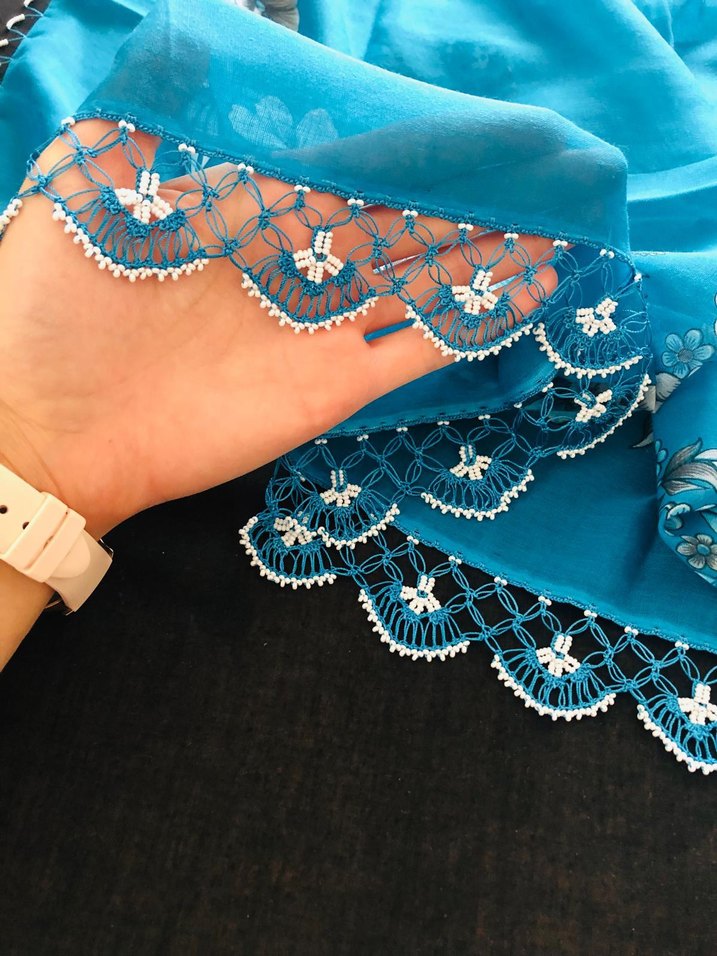 yazma tığ oyası - Görsel 2