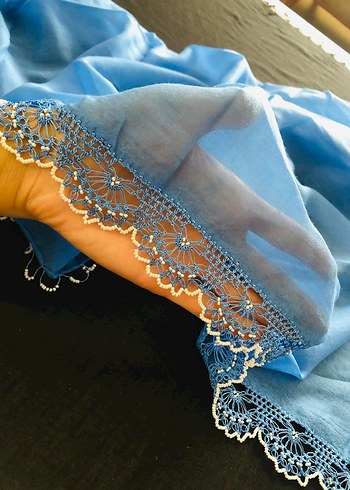 yazma iğne oyası tığ oyası - Görsel 13