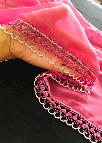 yazma iğne oyası tığ oyası - Görsel 7