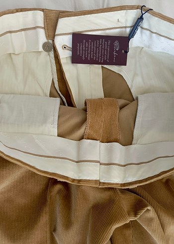 Kadife Erkek Düğmeli Pantolon - Görsel 7