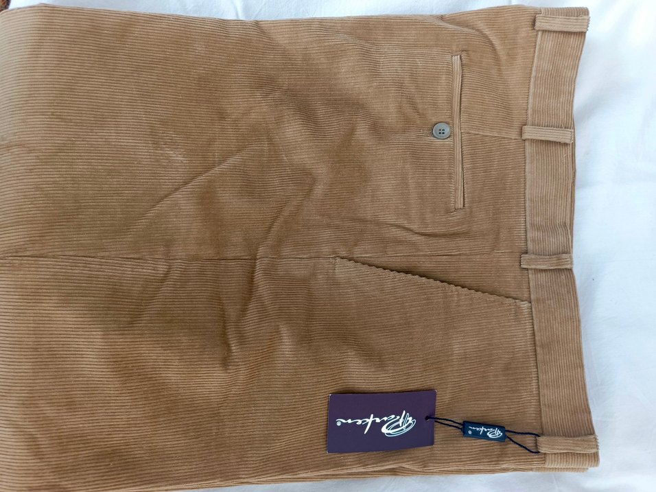 Kadife Erkek Düğmeli Pantolon - Görsel 2